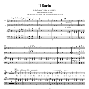 Il Bacio (Sop.&Piano Trio)